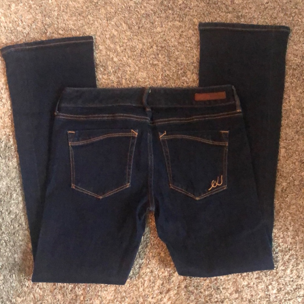 Barely Boot Low Rise Express Jeans